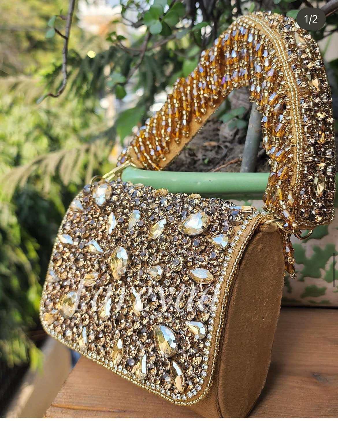 Khubani Mini | Apricot Mini Bag for Everyday & Festive Wear