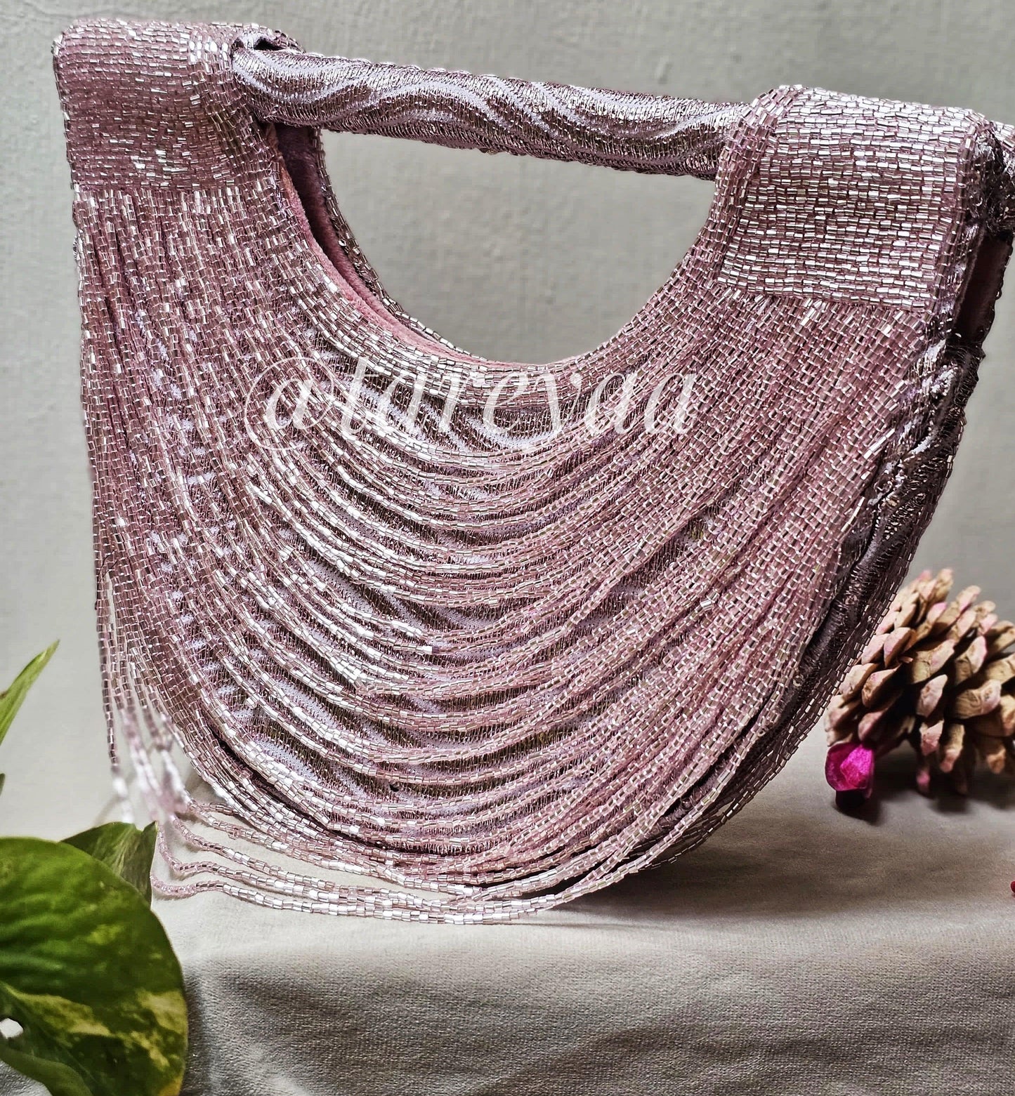 Malabar handmade party bag with handle & sling - Tareyaa