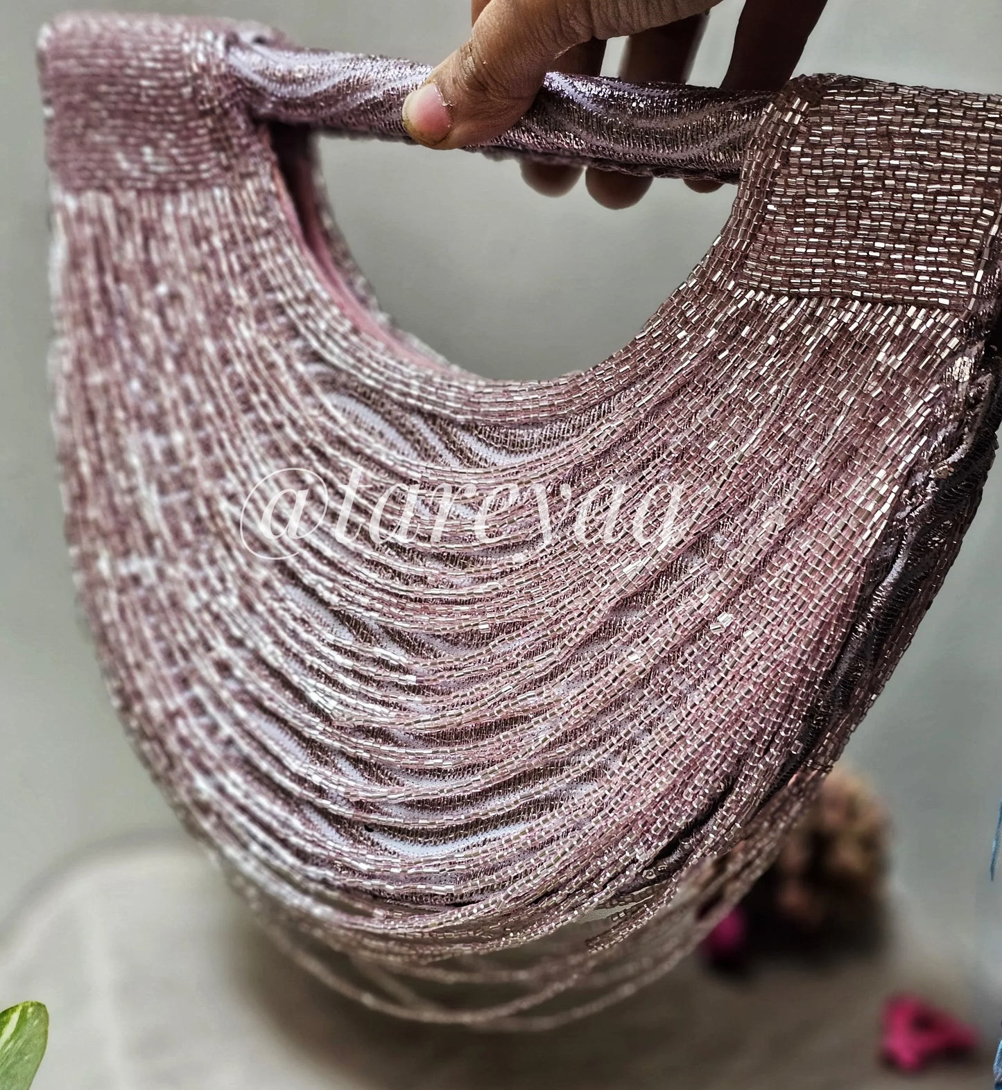 Malabar handmade party bag with handle & sling - Tareyaa