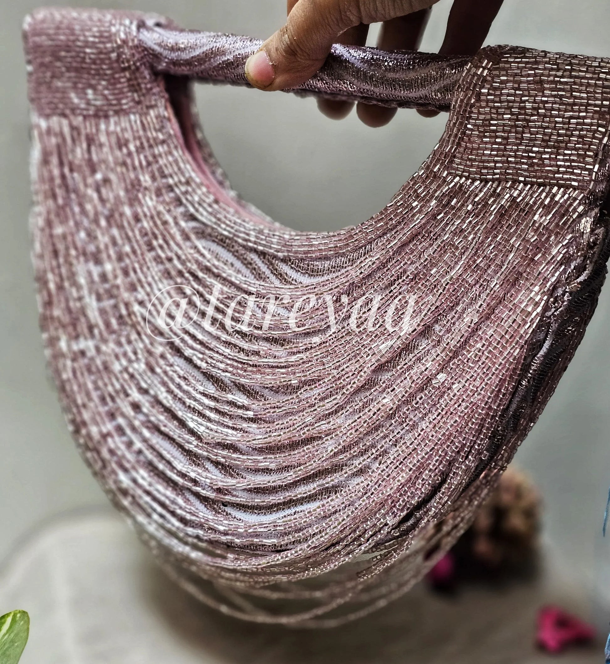 Malabar handmade party bag with handle & sling - Tareyaa