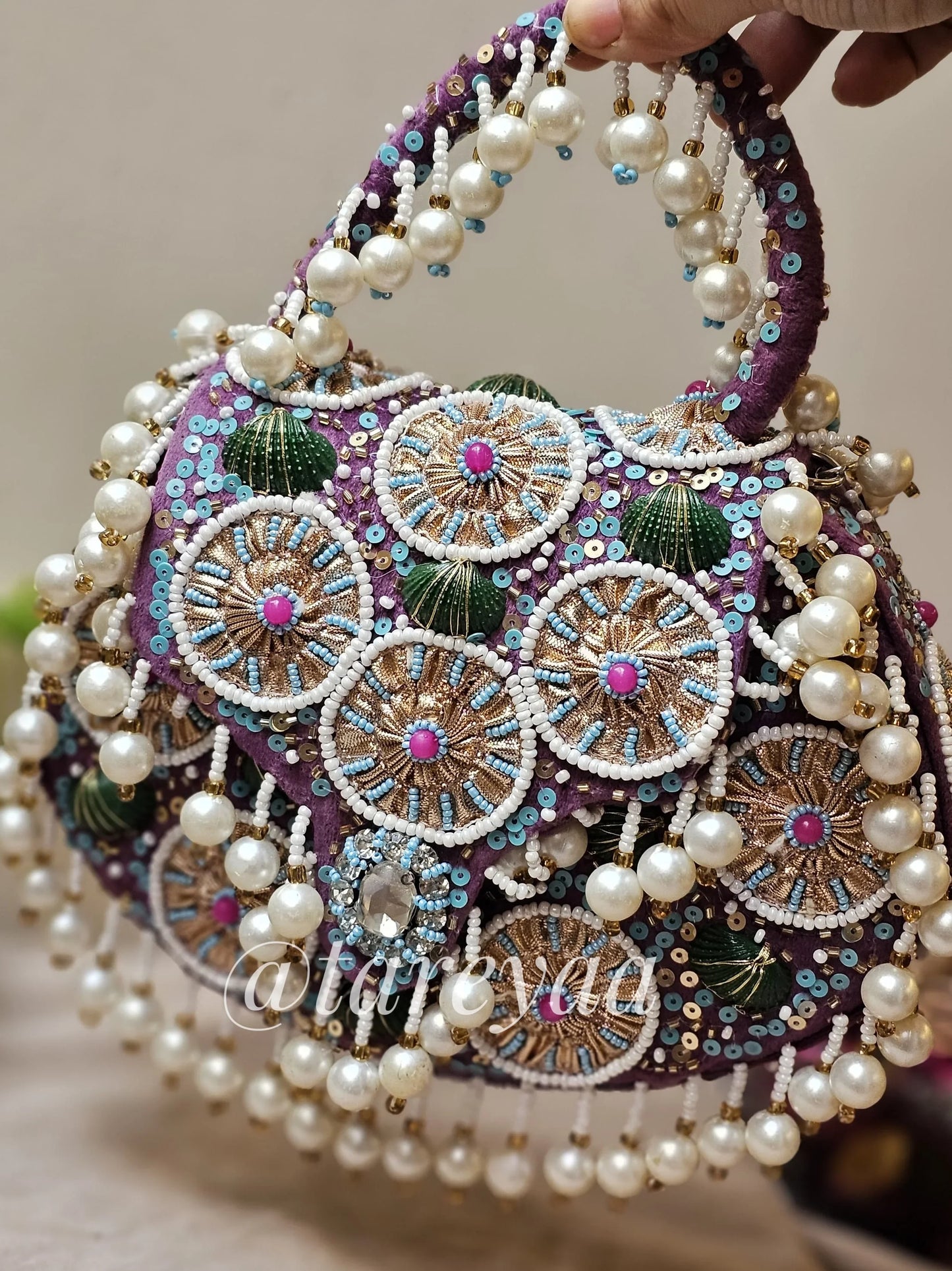 Galaxy Multicoloured Foldbag - Tareyaa