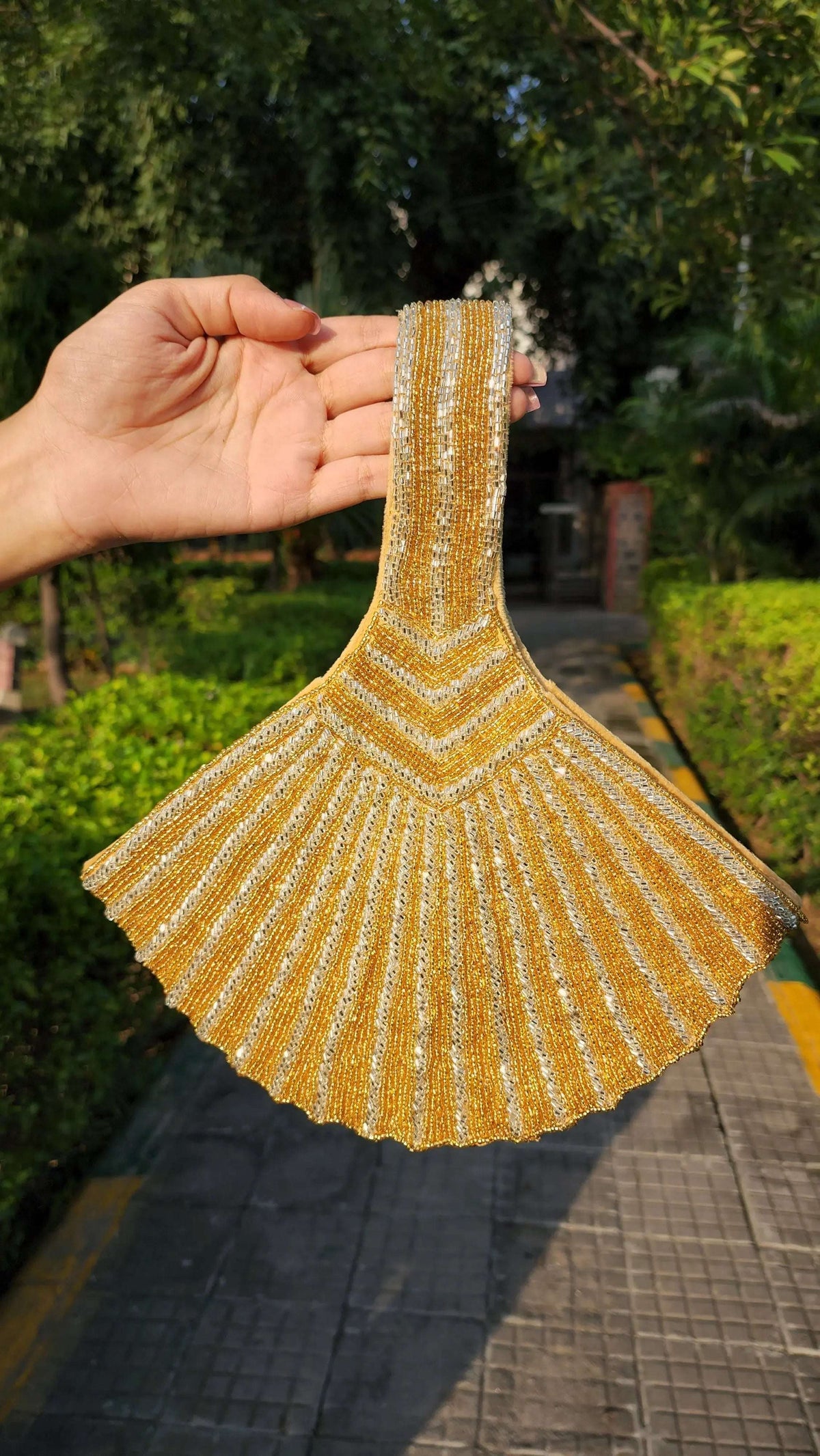 Hawai fanbag with handle - Tareyaa