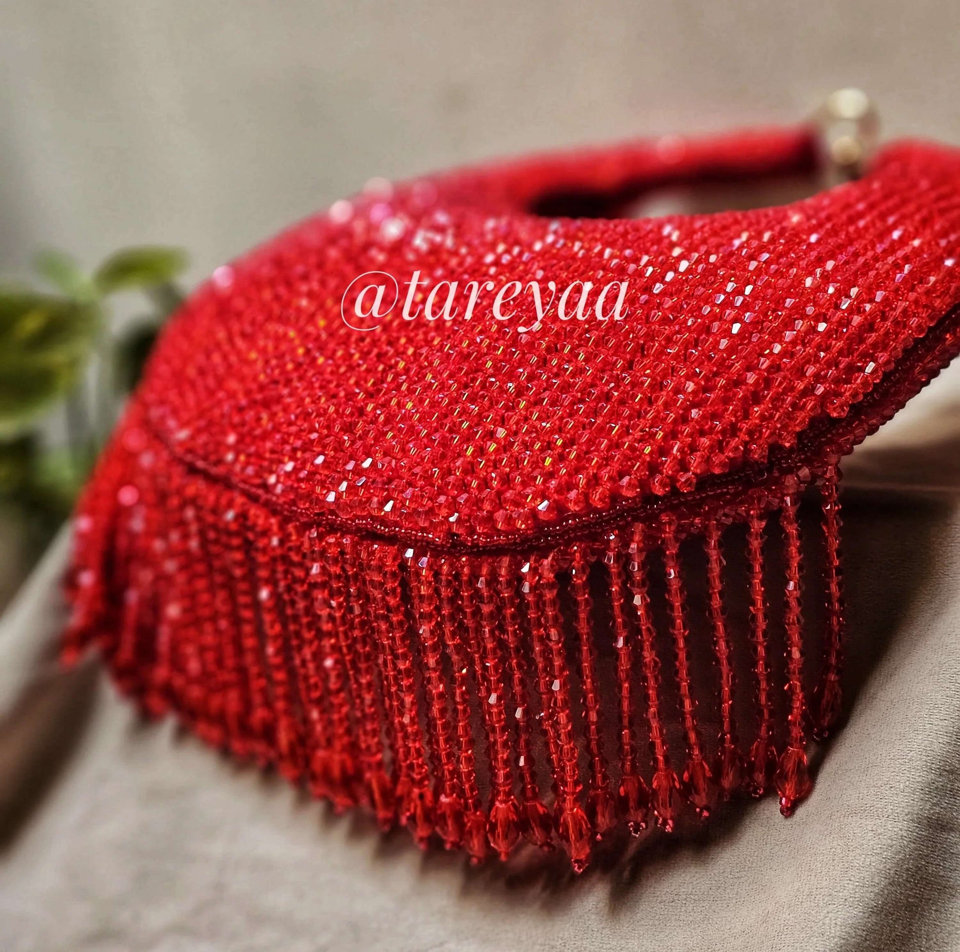Love Designer Red Bag - Tareyaa