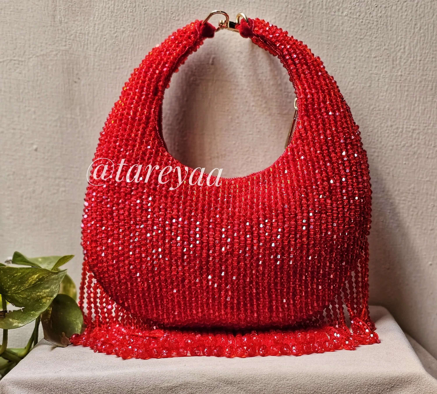 Love Designer Red Bag - Tareyaa