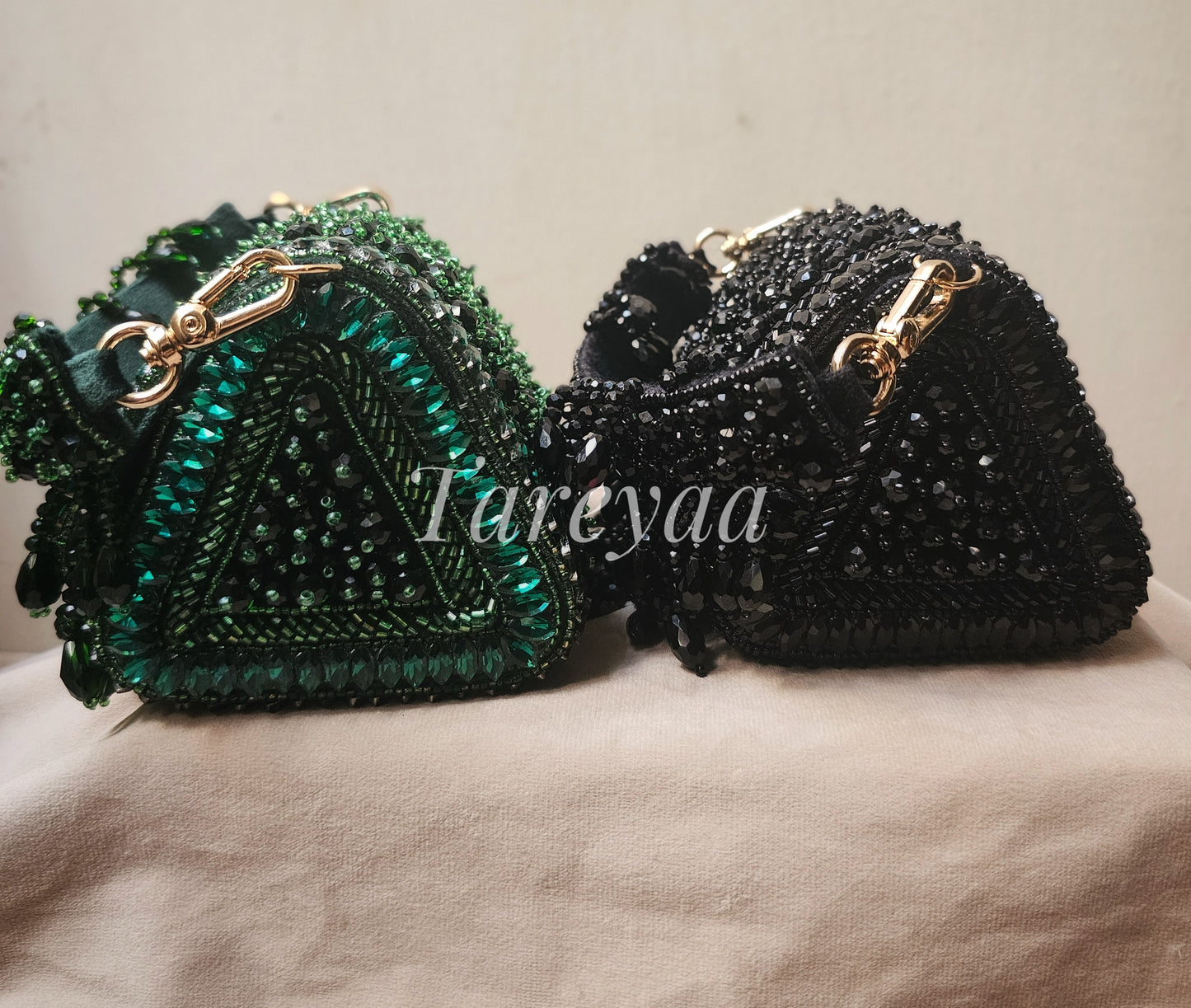 Luna - Luxury crystal party bag - Tareyaa