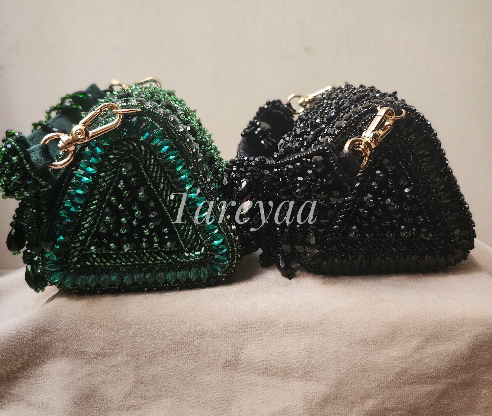 Luna - Luxury crystal party bag - Tareyaa