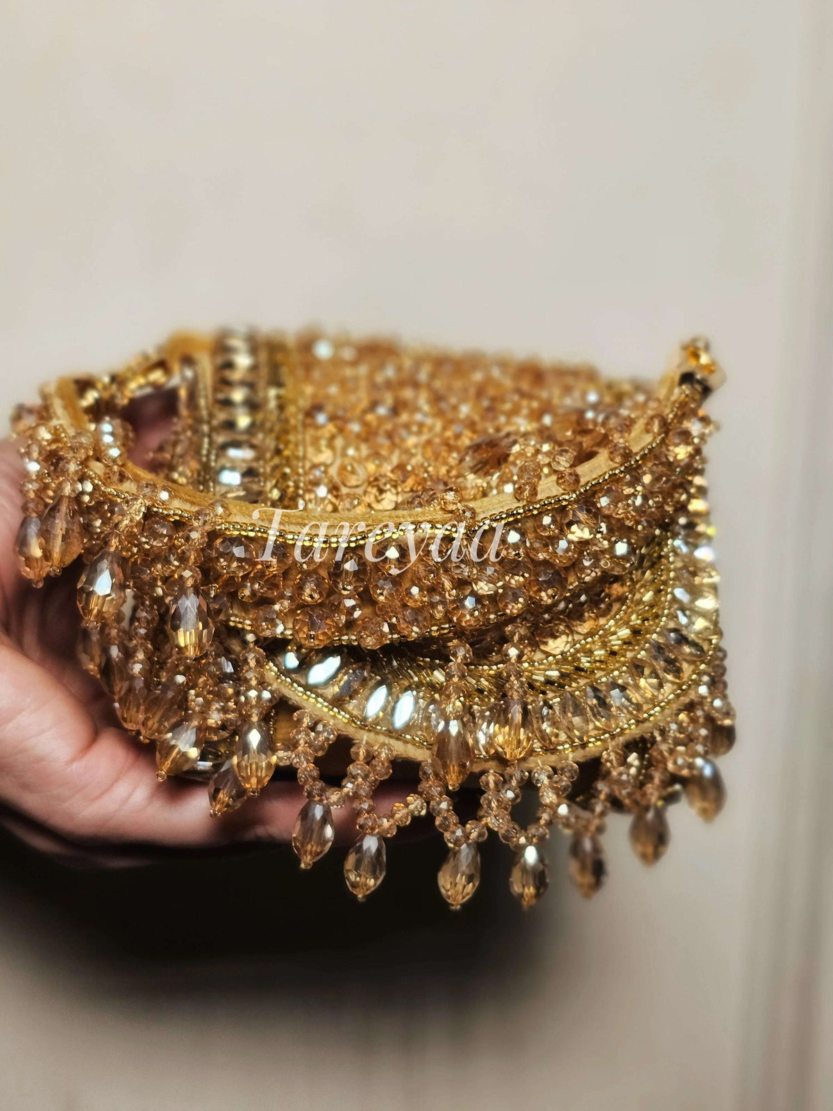 Luna - Luxury crystal party bag - Tareyaa