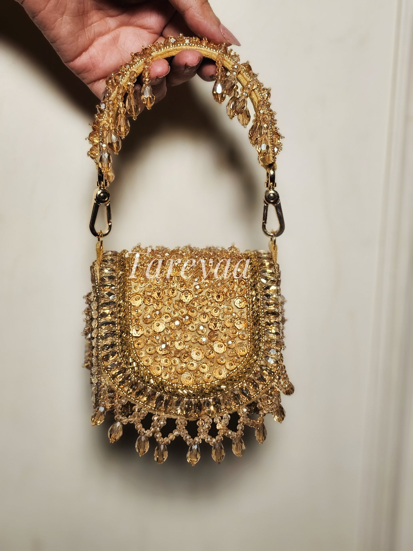 Luna - Luxury crystal party bag - Tareyaa