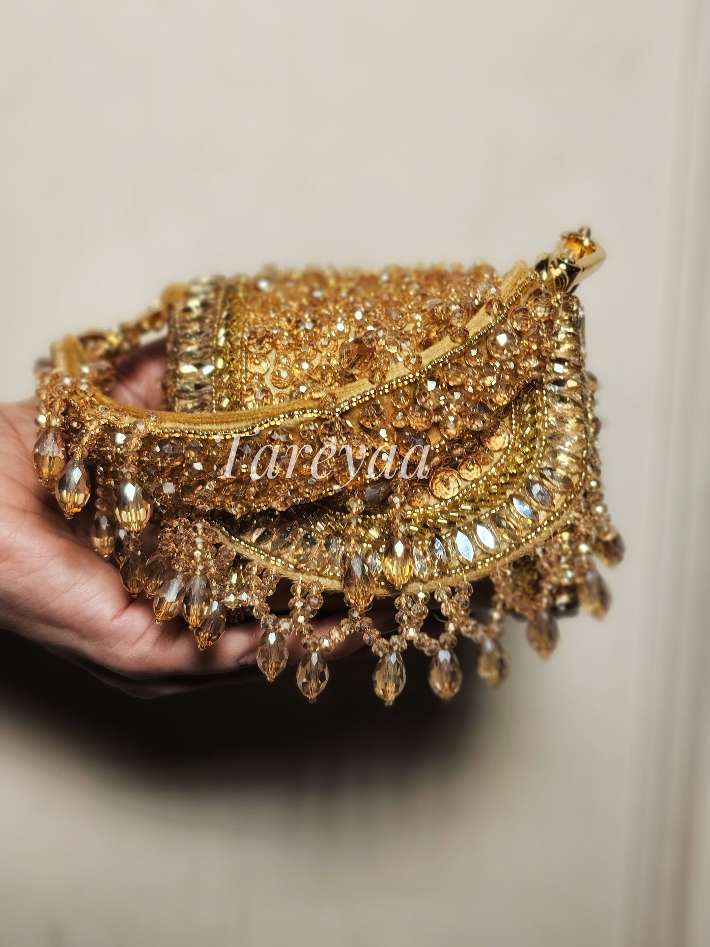 Luna - Luxury crystal party bag - Tareyaa