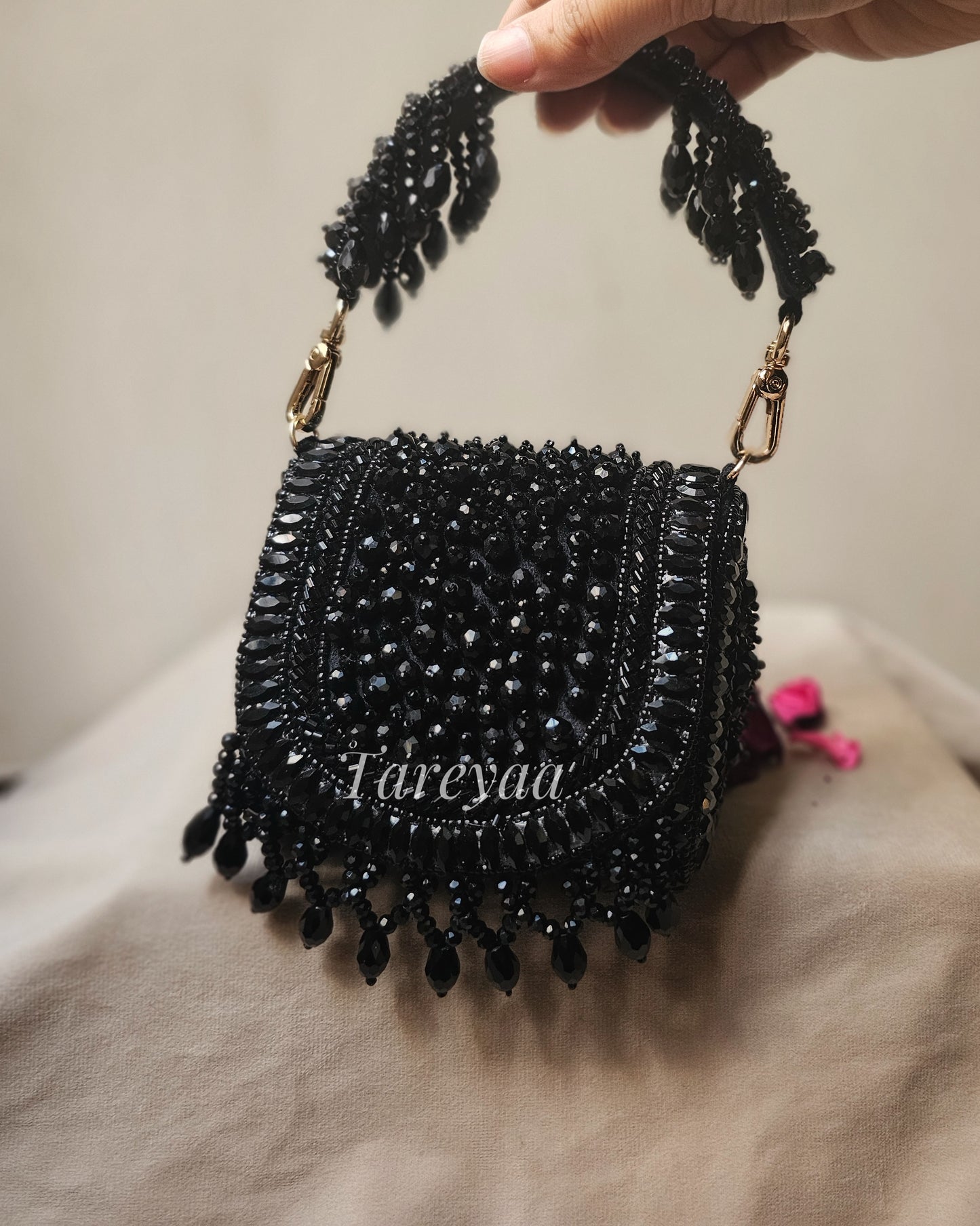 Luna - Luxury crystal party bag - Tareyaa