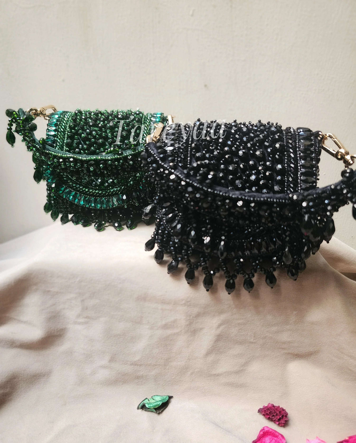 Luna - Luxury crystal party bag - Tareyaa