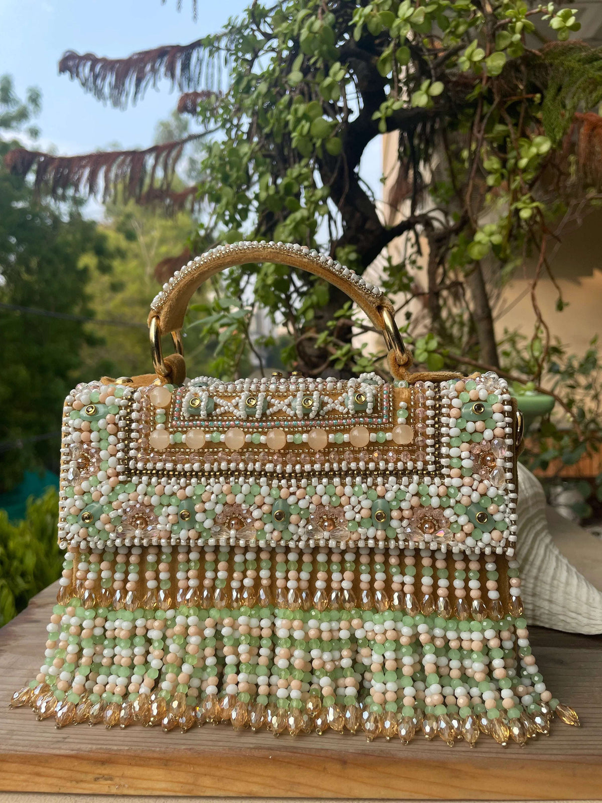 Raha FoldBag with String - Tareyaa