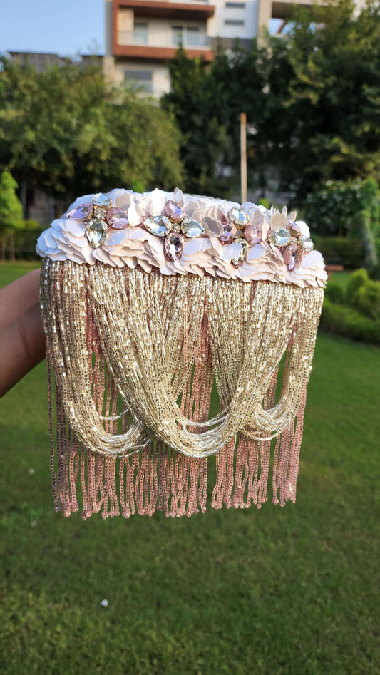 Infinity Fall clutch with a sling - Tareyaa
