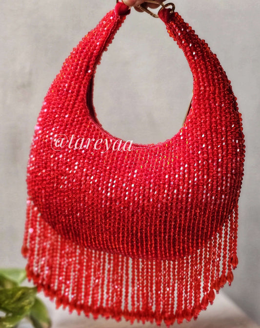 Love Designer Red Bag - Tareyaa